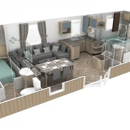 Dc - L'amira 3ch, 2 Sdb, 40m2, Confort Et Detente *